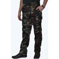 Брюки «Полевые» мужские КМФ зеленый