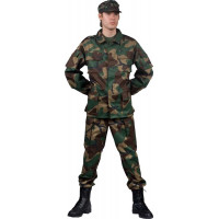 Костюм «Полевой» с брюками мужской КМФ зеленый