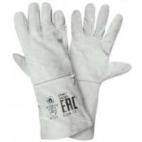 Краги спилковые пятипалые