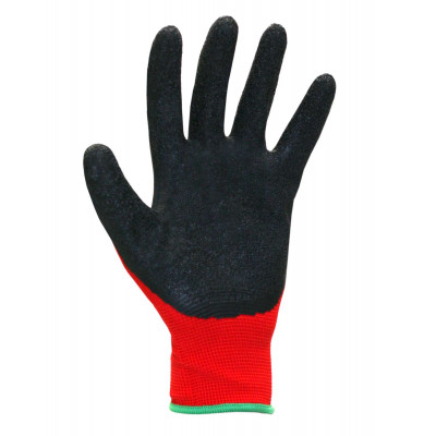 Перчатки нейлоновые НЕЙПЛАТ, с латекс. покрытием,, крас/черн Перчатки нейлоновые НЕЙПЛАТ, с латекс. покрытием,, крас/черн