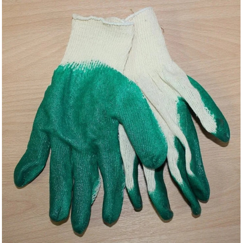 Перчатки рабочие х/б с обливом ЛАТЕКС СТАНДАРТ, 13 кл