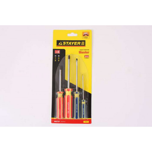 Отвертка слес. / набор 4 предм. // STAYER