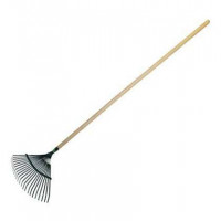 Грабли метал. веер. 18 зуб., 360мм, с чер. // СИБРТЕХ