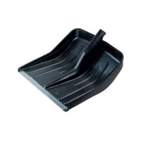 Лопата снеговая пласт б/чер. 360*405 с планкой