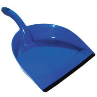 Совок д/ мусора пласт. с резинкой 22*21*5см