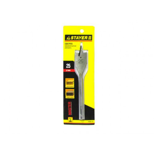 Сверло по дереву перьевое, 25*155мм