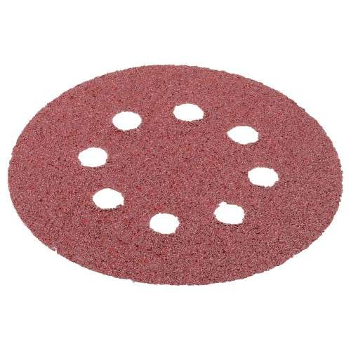 Круг абразивный д/липучки перф. / набор 5шт., 125мм / Р120