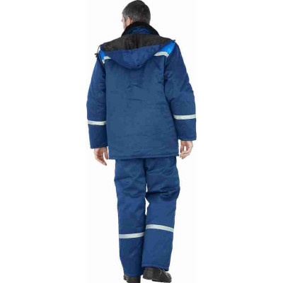 Костюм мужской утепленный синий с брюками Костюм мужской утепленный синий с брюками