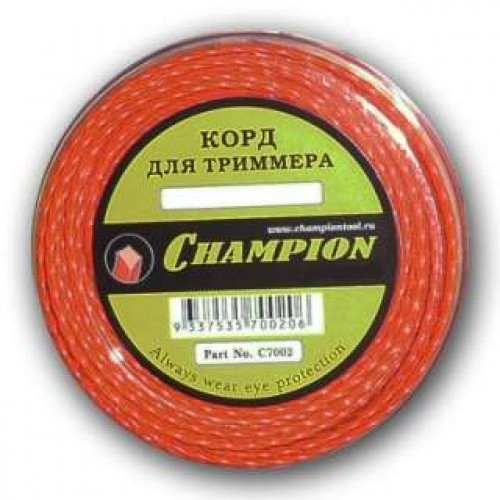 Кордовый шнур CHAMPION, 2.4мм/ 15м/ круглый