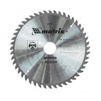 Диск пильный по дереву 20мм MATRIX, 160*2.6мм