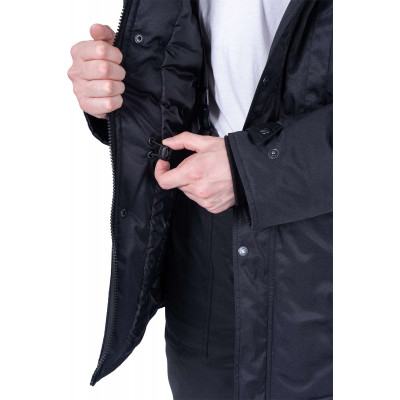 Куртка «Защита» мужская утепленная черная Куртка «Защита» мужская утепленная черная