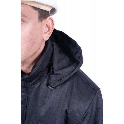 Куртка «Защита» мужская утепленная черная Куртка «Защита» мужская утепленная черная