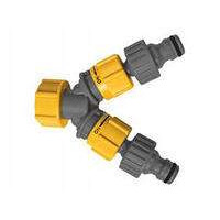 Разветвитель сад. пласт., на 2 линии