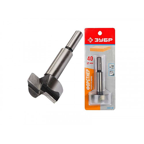 Сверло Форстнера по дереву ЗУБР, 25*90мм