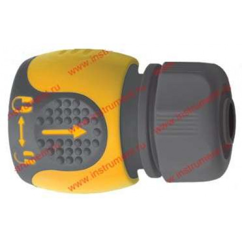 Адаптер д/сад.шланга пласт., насадка - шланг 1/2