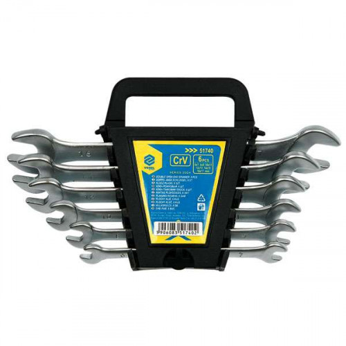 Ключ рожк. сталь Cr-V 6-17мм / 6шт // ПОБЕДИТ