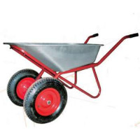 Тачка строительная 2 колеса, 90л // POLYAGRO