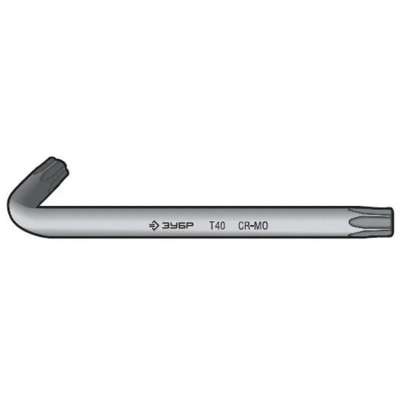 Ключ имбус. звезда TORX сталь Cr-Mo, 8