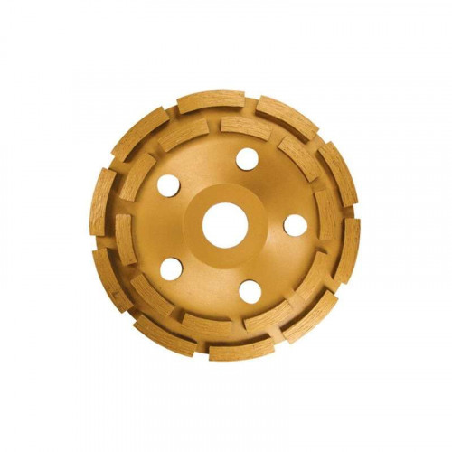 Чашка зачистная алмазная двухрядная, 125мм // MATRIX