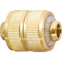 Адаптер д/сад.шланга латунь, шланг 3/4