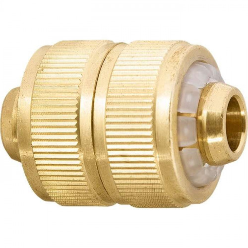 Адаптер д/сад.шланга латунь, шланг 3/4 - шланг 3/4