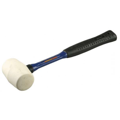 Киянка резинов. бел. стеклопл. ручка, 900гр