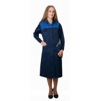 Халат «Стандарт» женский темно-синий