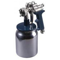 Пистолет пневм. краскорасп. ниж. бачок, 1л / 1.4мм // KRAFTOOL
