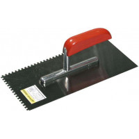 Гладилка нерж. с дер. руч. 130*280мм, зубч. 4*4 // ЗУБР