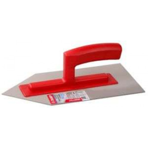 Гладилка пласт. с пласт. руч. 140*280мм, с уголком // ЗУБР