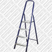 Стремянка стальная, 7ступ., 1.5м // ВИХРЬ