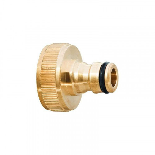 Адаптер д/сад.шланга латунь, штуцер - внутр. 3/4