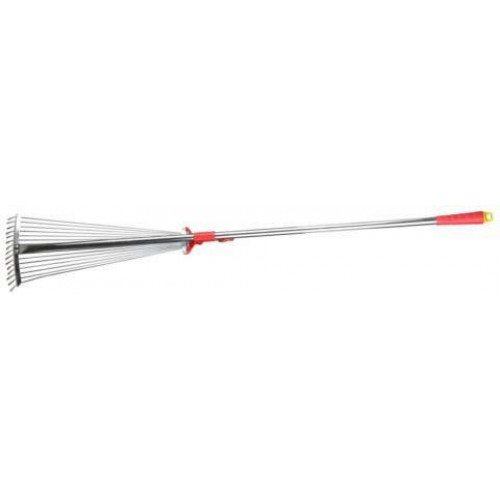 Грабли метал. веер. регул., 170-600мм, с чер.