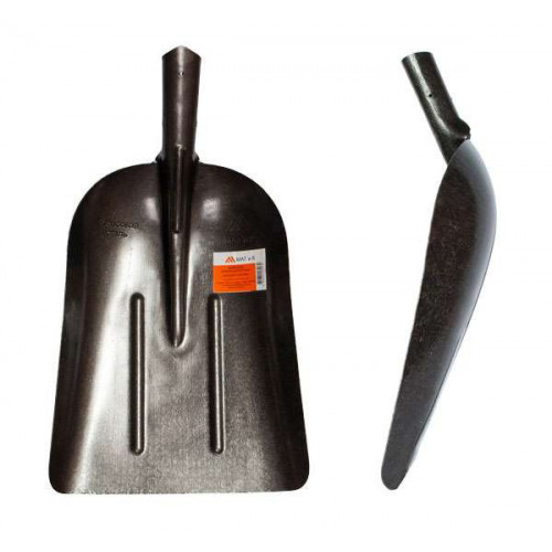 Лопата б/чер. рельс. сталь совковая большая