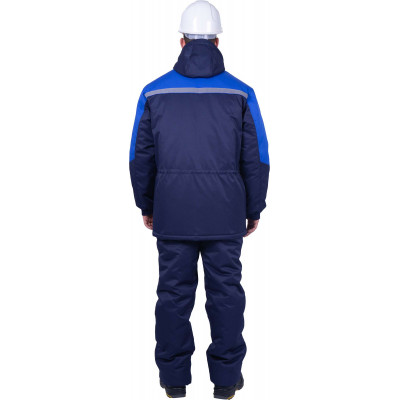 Костюм «Спец» мужской утепленный темно-синий с брюками Костюм «Спец» мужской утепленный темно-синий с брюками