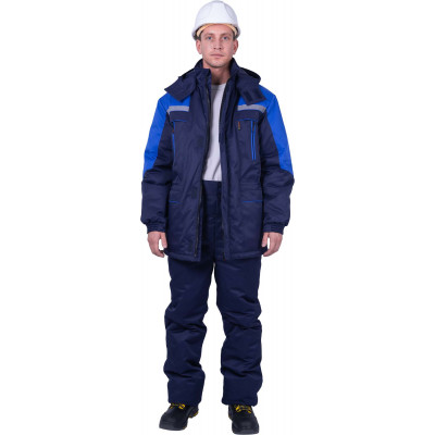 Костюм «Спец» мужской утепленный темно-синий с брюками Костюм «Спец» мужской утепленный темно-синий с брюками