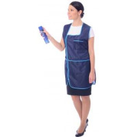 Халат «Золушка» женский васильковый