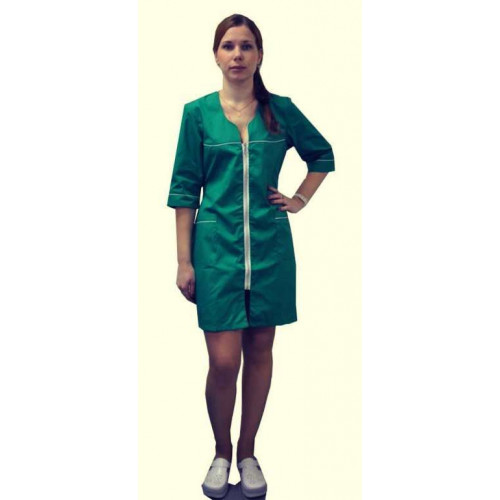 Халат «Барби» женский зеленый