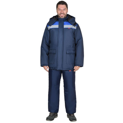 Куртка «Бригадир утепл. СИРИУС» мужская утепленная синяя Куртка «Бригадир утепл. СИРИУС» мужская утепленная синяя