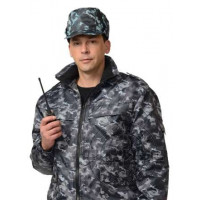 Кепка утепл. КМФ Серый «Охранника»