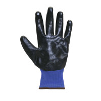 Перчатки нейлоновые РИФНИТ, с нитрил. покрытием