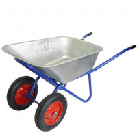 Тачка садово-строительная 2 колеса, 90л