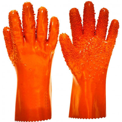 Перчатки Рыбак-SP КЩС, оранжевые Перчатки Рыбак-SP КЩС, оранжевые