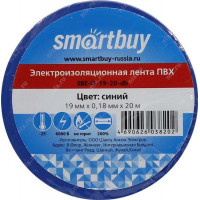 Изолента 19мм*20м, син. // Smartbuy