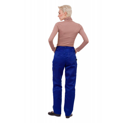 Костюм «Страйк» с брюками женский васильковый Костюм «Страйк» с брюками женский васильковый