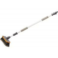 Щетка д/мойки с подачей воды, телеск / мягк. щетина // STELS