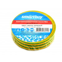 Изолента 19мм*20м, желт.-зел. // Smartbuy