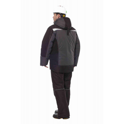 Куртка «Дэлф» мужская утепленная серая Куртка «Дэлф» мужская утепленная серая