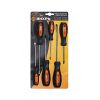 Отвертка слес.*0мм / набор 6 предм. // ВИХРЬ