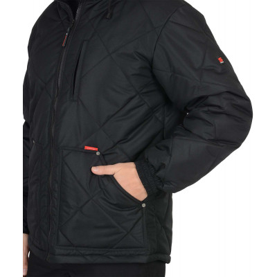 Куртка «Прага-ЛЮКС СИРИУС» мужская демисезонная черная Куртка «Прага-ЛЮКС СИРИУС» мужская демисезонная черная